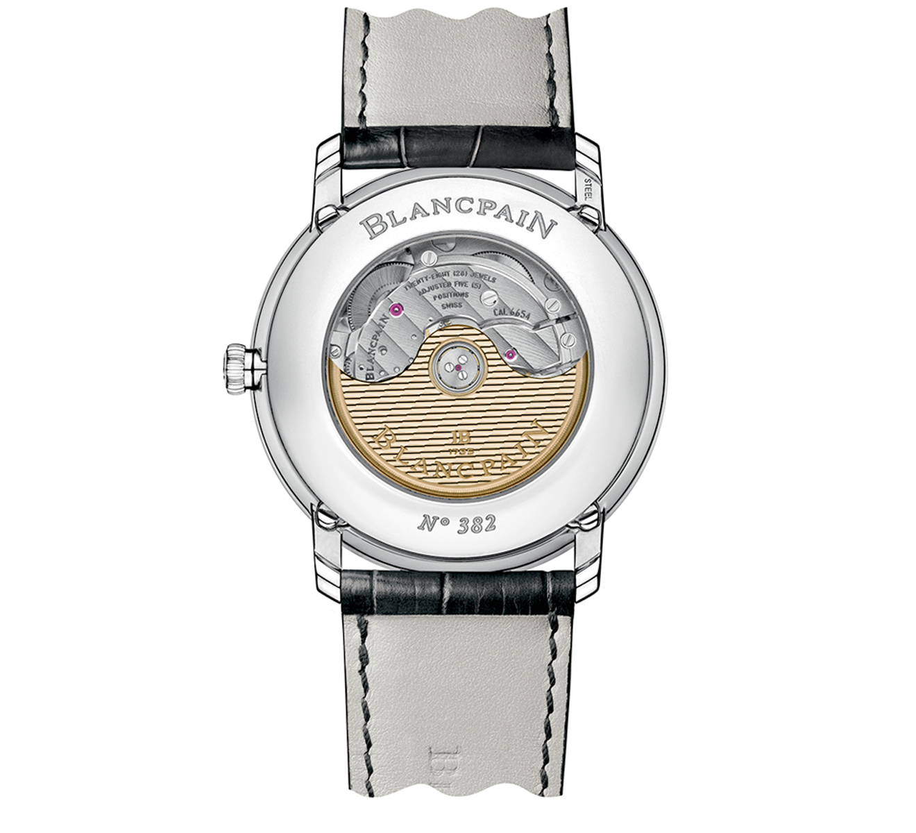 Часы Quantième Complet Blancpain Villeret 6654 1113A 55B - фото 2 – Mercury