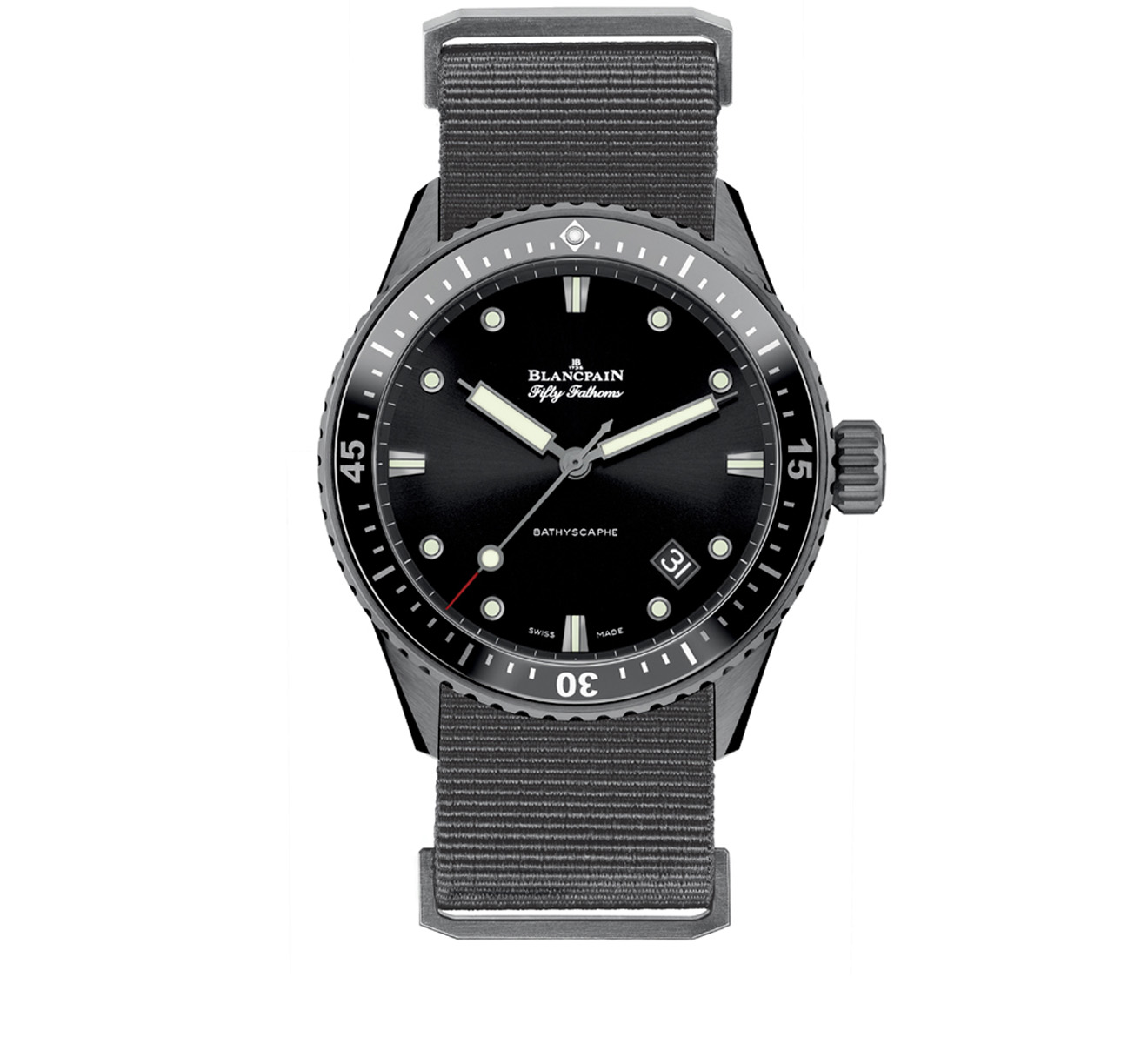 Часы Bathyscaphe Blancpain Fifty Fathoms 5000 0130 NABA - фото 1 – Mercury