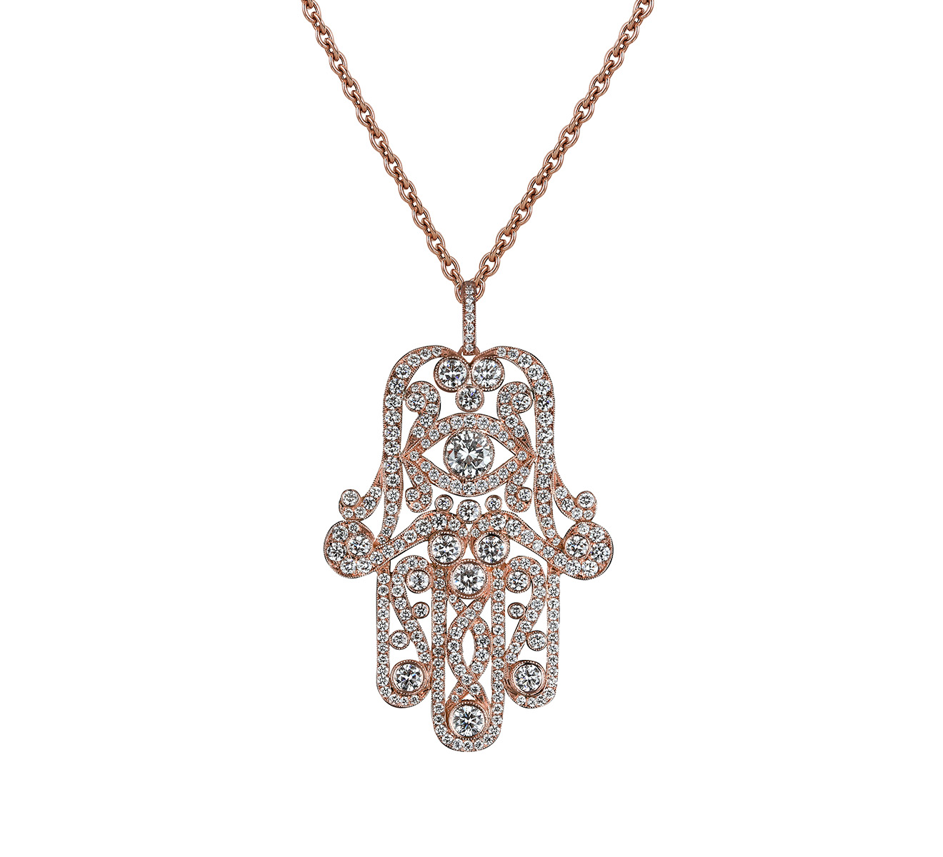 Кулон Jacob&Co Hamsa 91534113 - фото 1 – Mercury