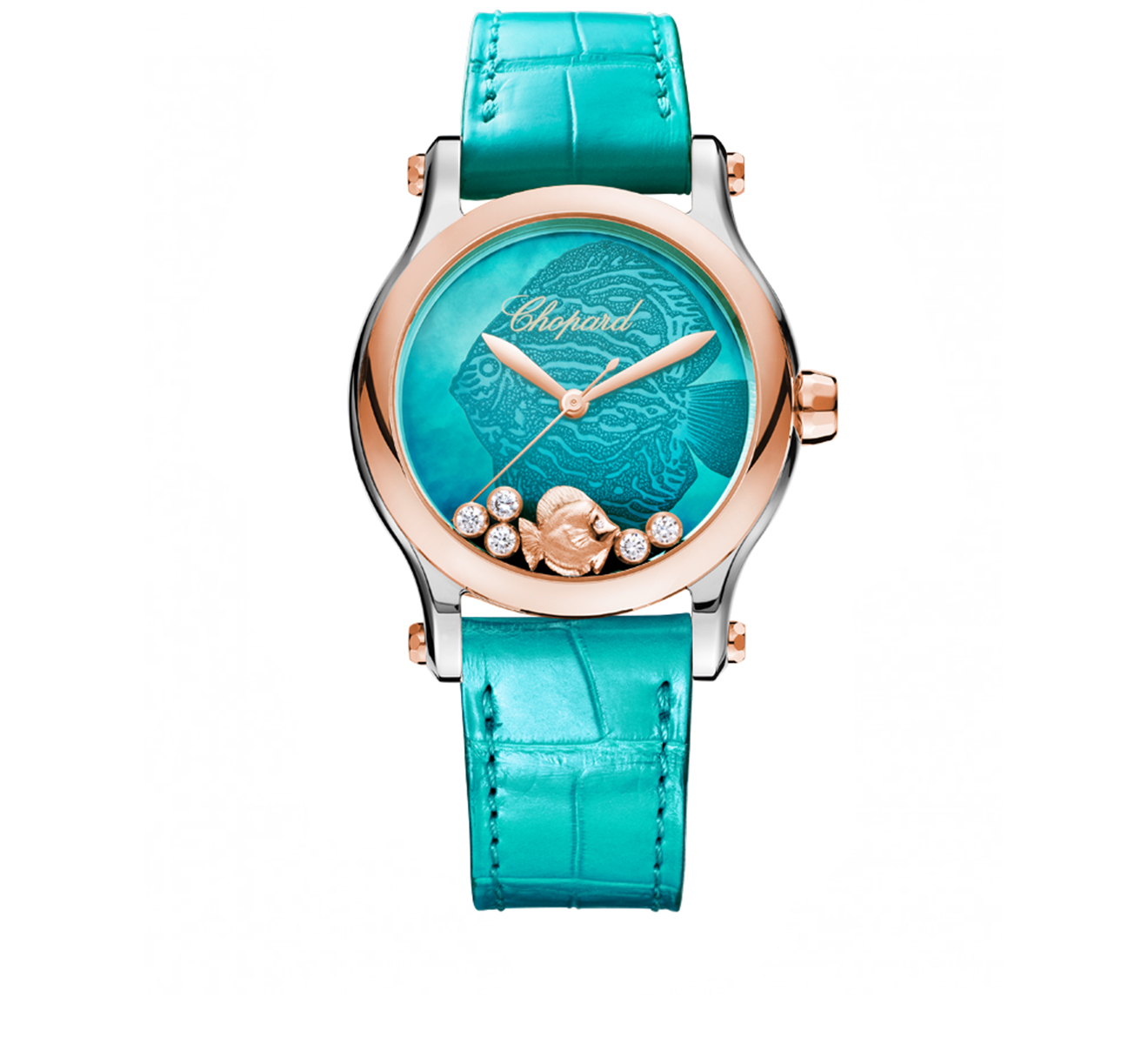 Часы Happy Fish Automatic Chopard Happy Sport 278578-6001 - фото 1 – Mercury