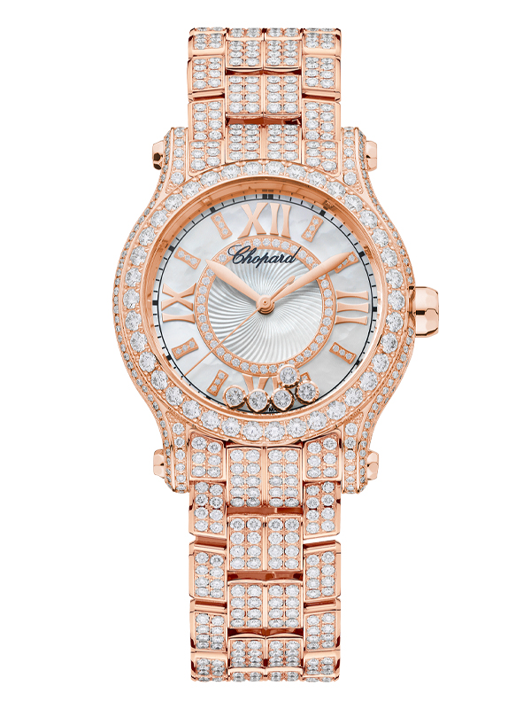 Часы Happy Sport New Rose Gold Pave