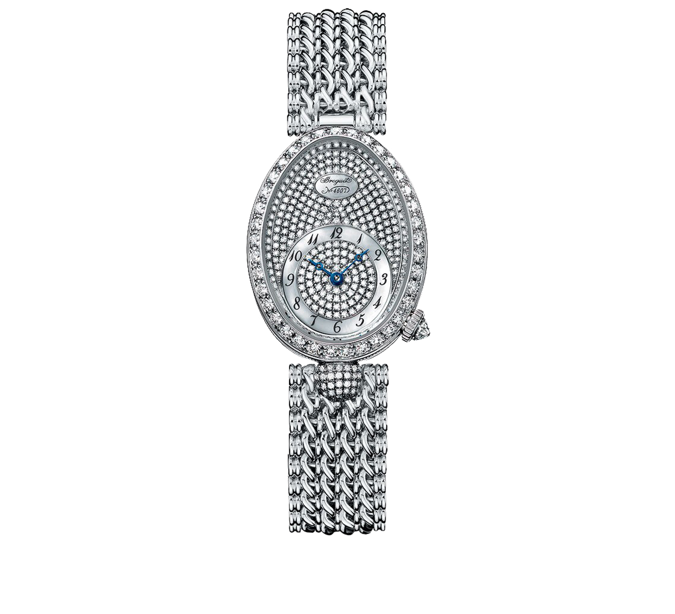 Часы Reine de Naples Diamonds Breguet Reine de Naples 8928BB 8D J20 DD00 - фото 1 – Mercury