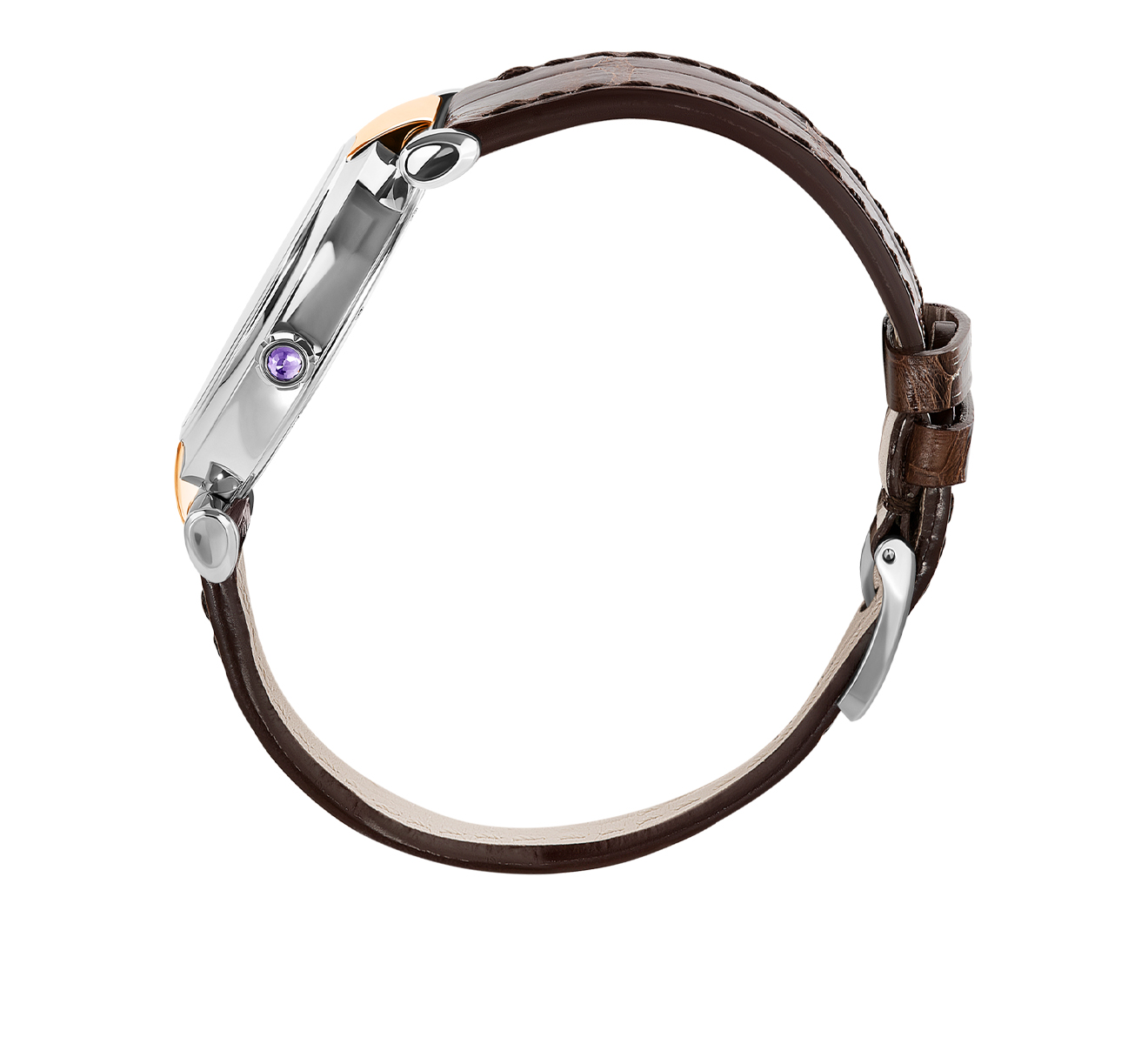 Часы Steel Rose Gold Date Brown Chopard Imperiale 388532-6011 - фото 3 – Mercury