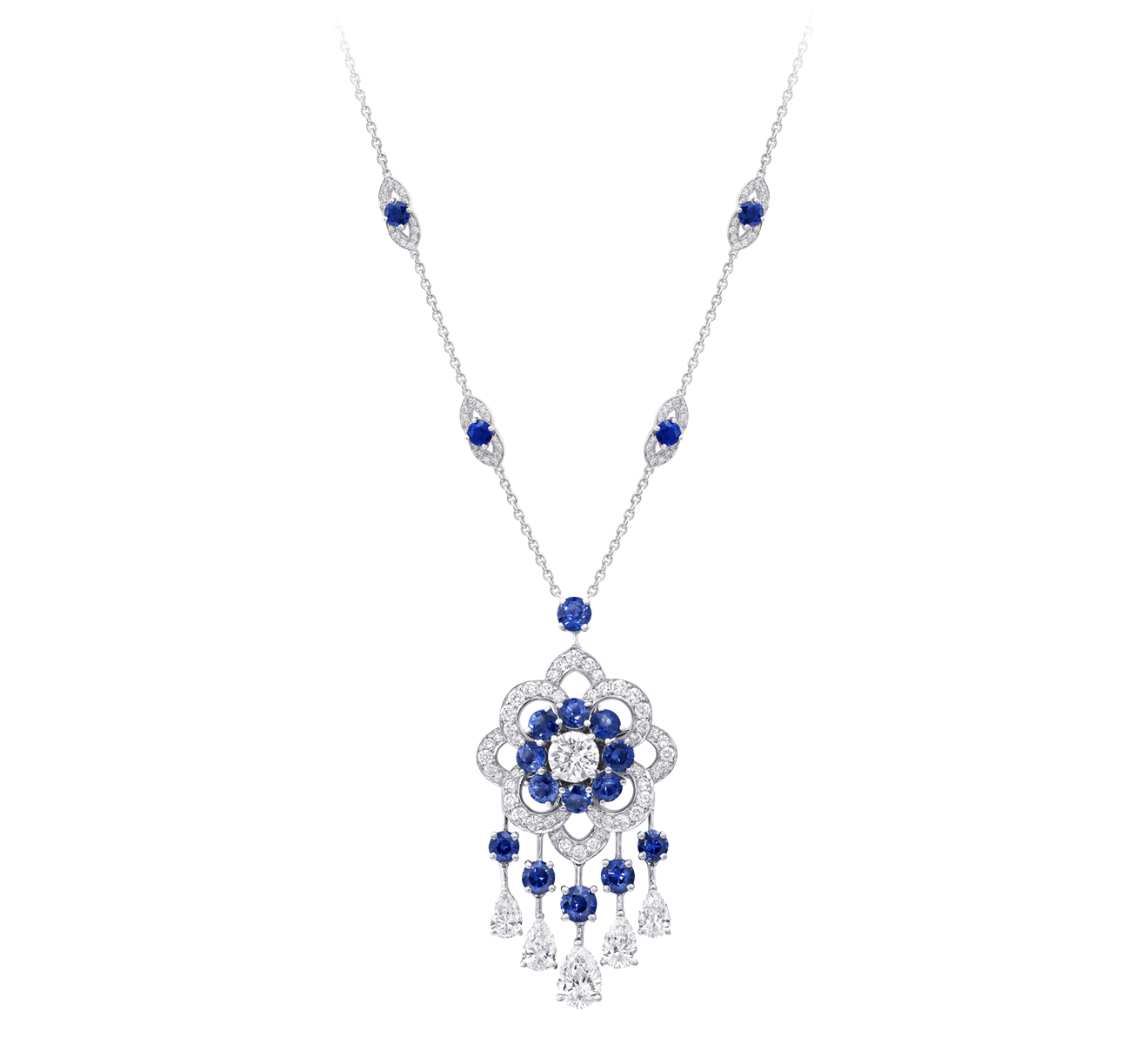 Колье GRAFF Rosette RGP 515 - фото 1 – Mercury