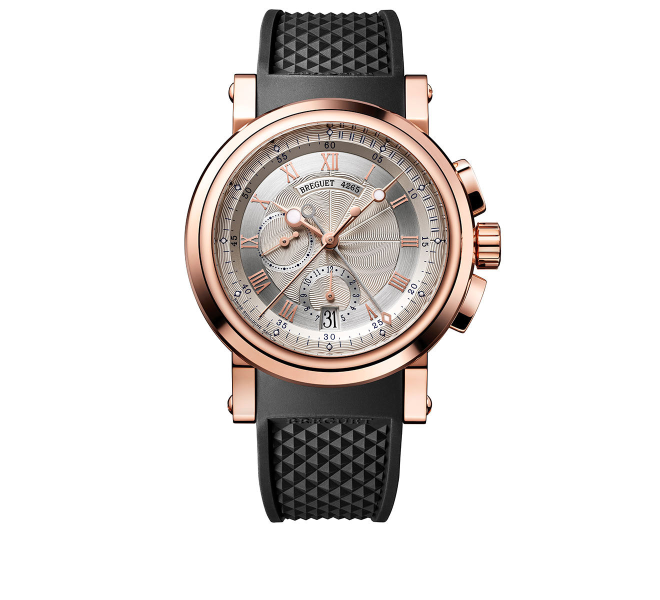 Часы Marine Rose Gold Chronograph Breguet Marine 5827BR 12 5ZU - фото 1 – Mercury