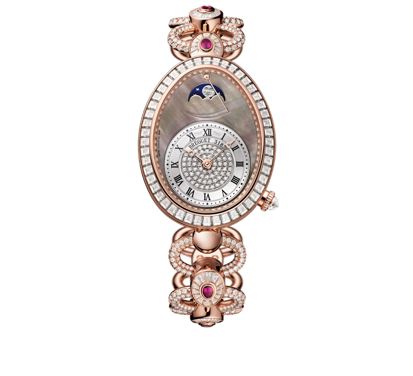 Часы Reine de Naples Rose Gold Breguet Reine de Naples 8909BR 8T J29 DDDR - фото 1 – Mercury
