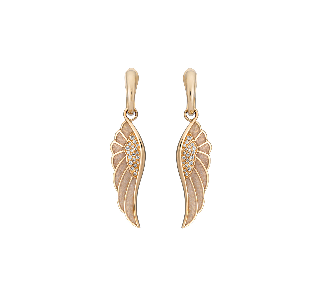 Серьги GARRARD Wings Reflection 2014107 - фото 1 – Mercury