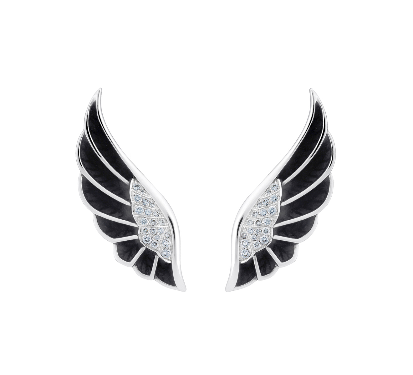 Серьги GARRARD Wings Reflection 2013969 - фото 1 – Mercury