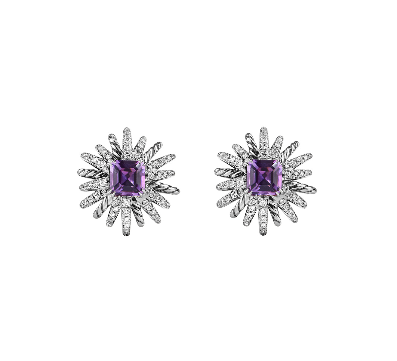 Серьги DAVID YURMAN Starburst E12725DSSAAMDI - фото 1 – Mercury