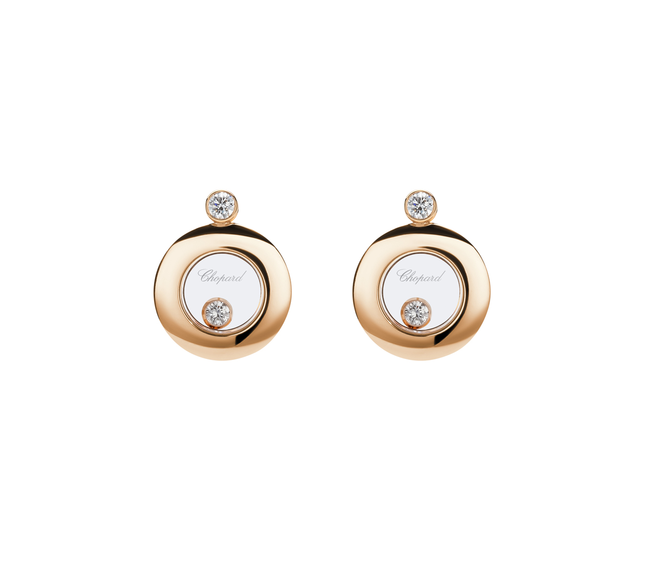 Серьги Chopard Icons 833957-5201 - фото 1 – Mercury