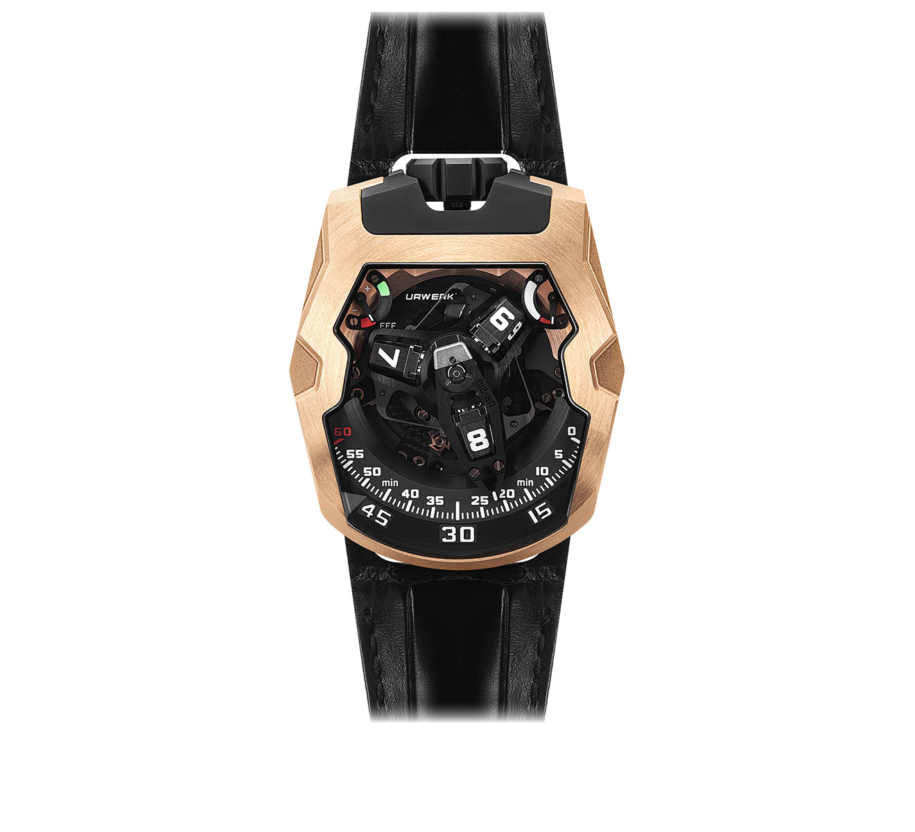 Часы UR-210 Rose Gold URWERK UR-210 UR-210 RG - фото 1 – Mercury