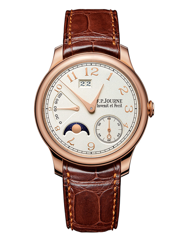 OCTA AUTOMATIQUE LUNE/RG/SILVER GOLD NUMERALS