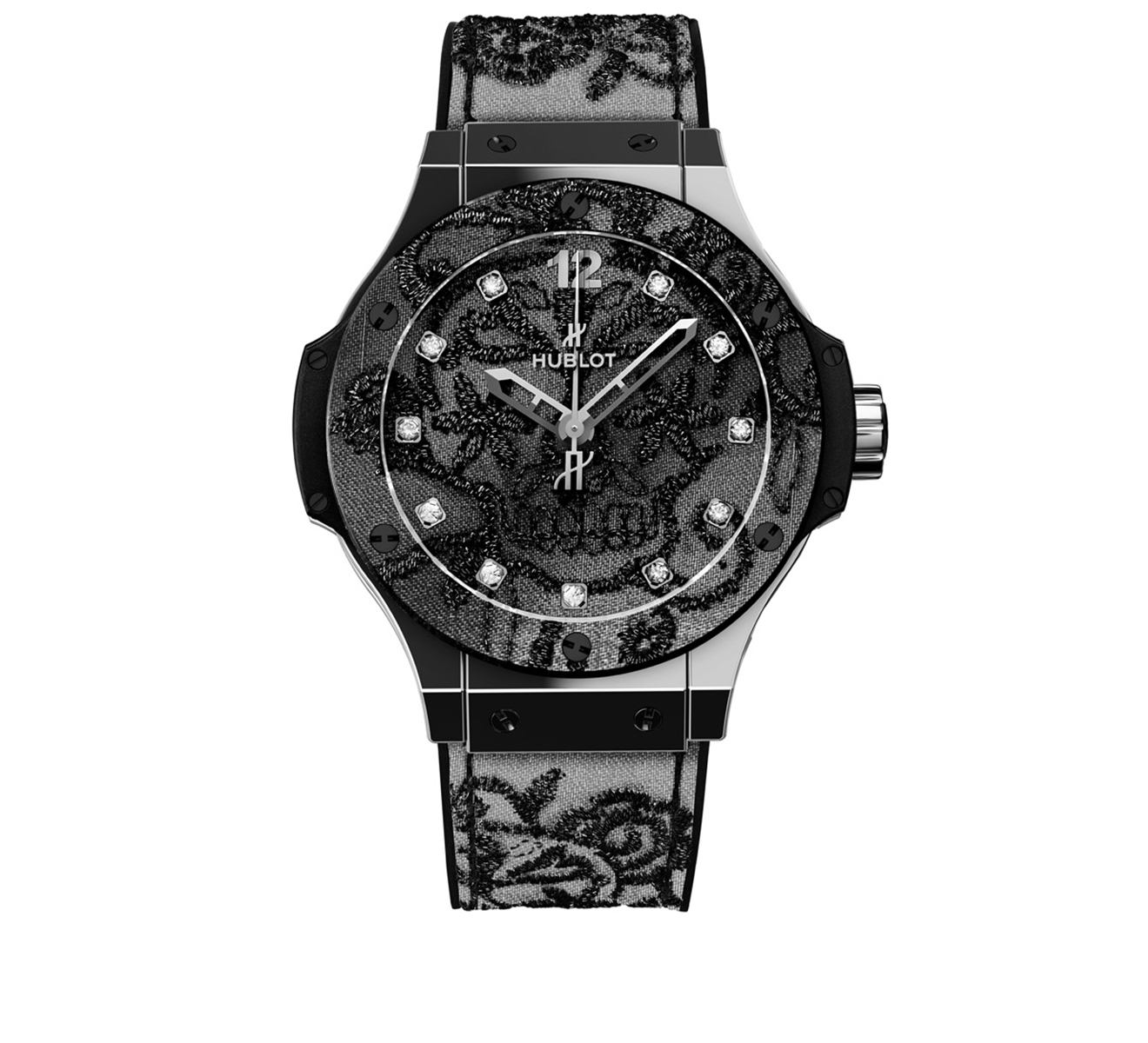 Часы Broderie Steel HUBLOT Big Bang 343.SS.6570.NR.BSK16 - фото 1 – Mercury