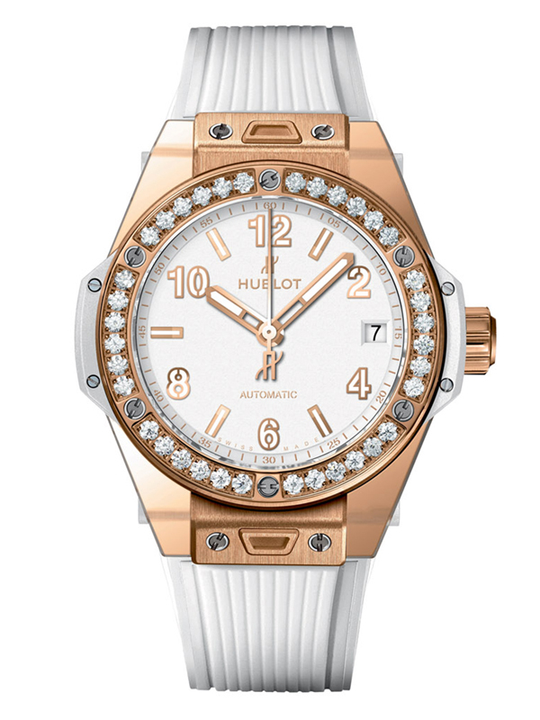 Часы One Click Gold White Diamonds