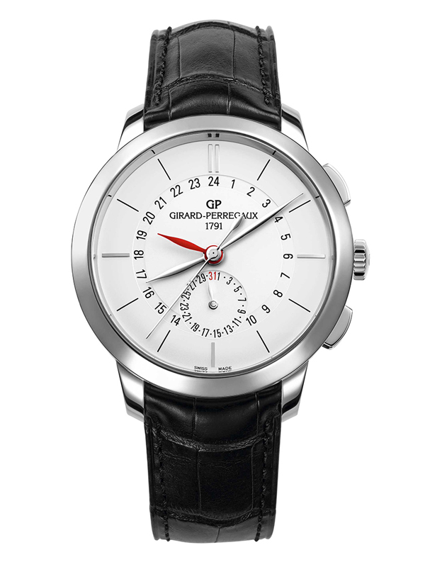 Часы Dual Time Steel White