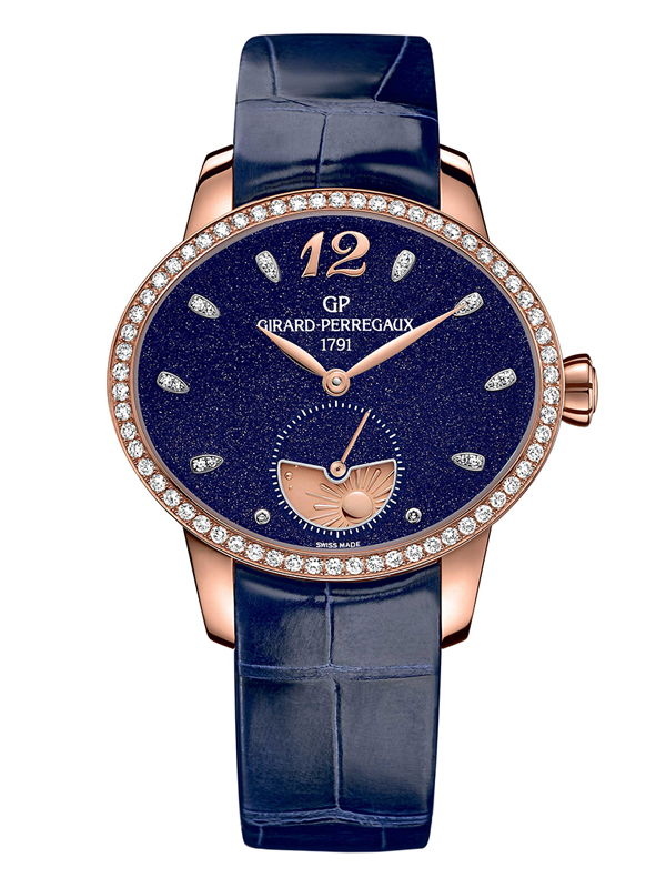 Часы Day and Night Rose Gold Blue