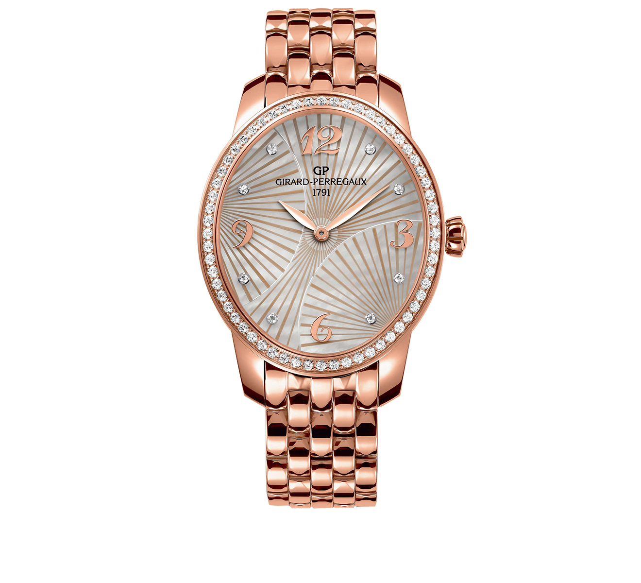 Часы Majestic Rose Gold GIRARD-PERREGAUX Cat's Eye 80493D52A763-52A - фото 1 – Mercury