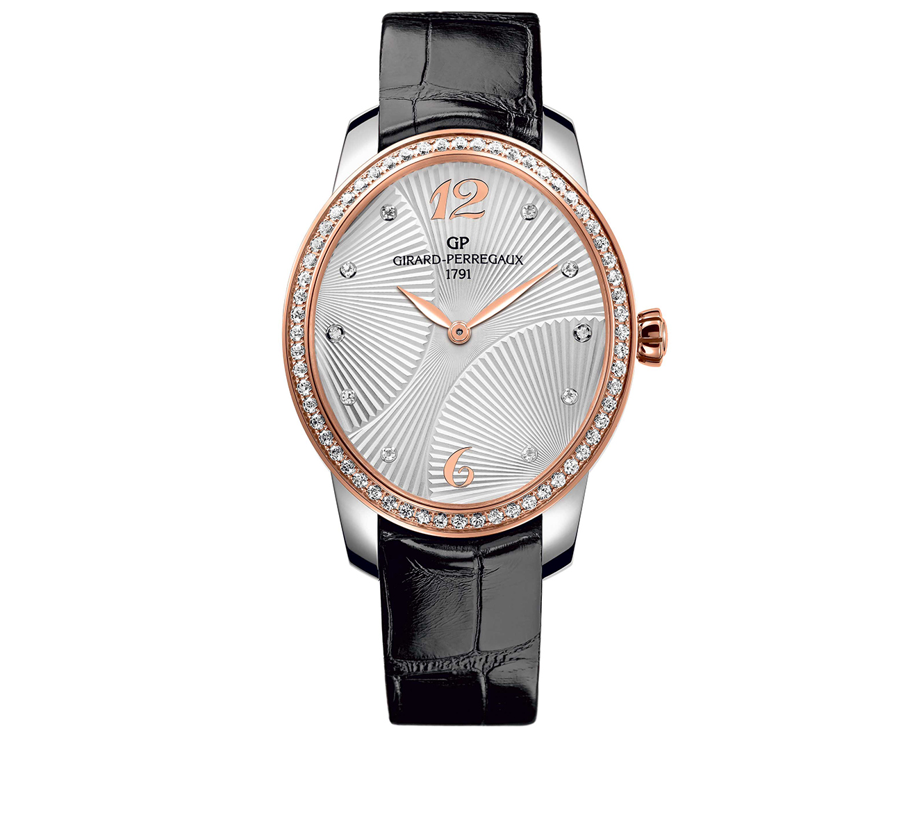 Часы Majestic Steel and Rose Gold GIRARD-PERREGAUX Cat's Eye 80493D56A162-CK6A - фото 1 – Mercury