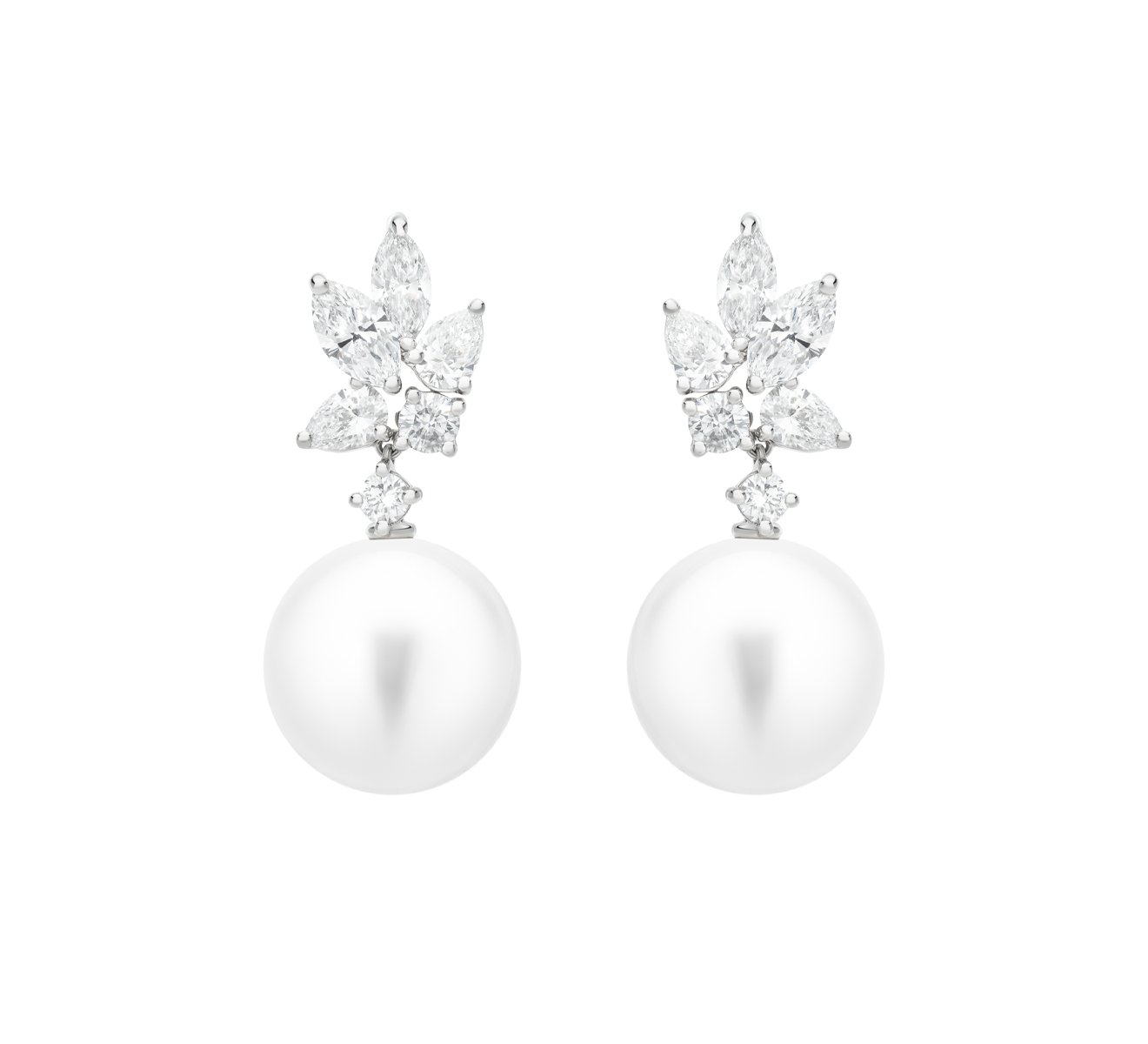 Серьги MIKIMOTO Classic MEA 10248 NDXP - фото 1 – Mercury