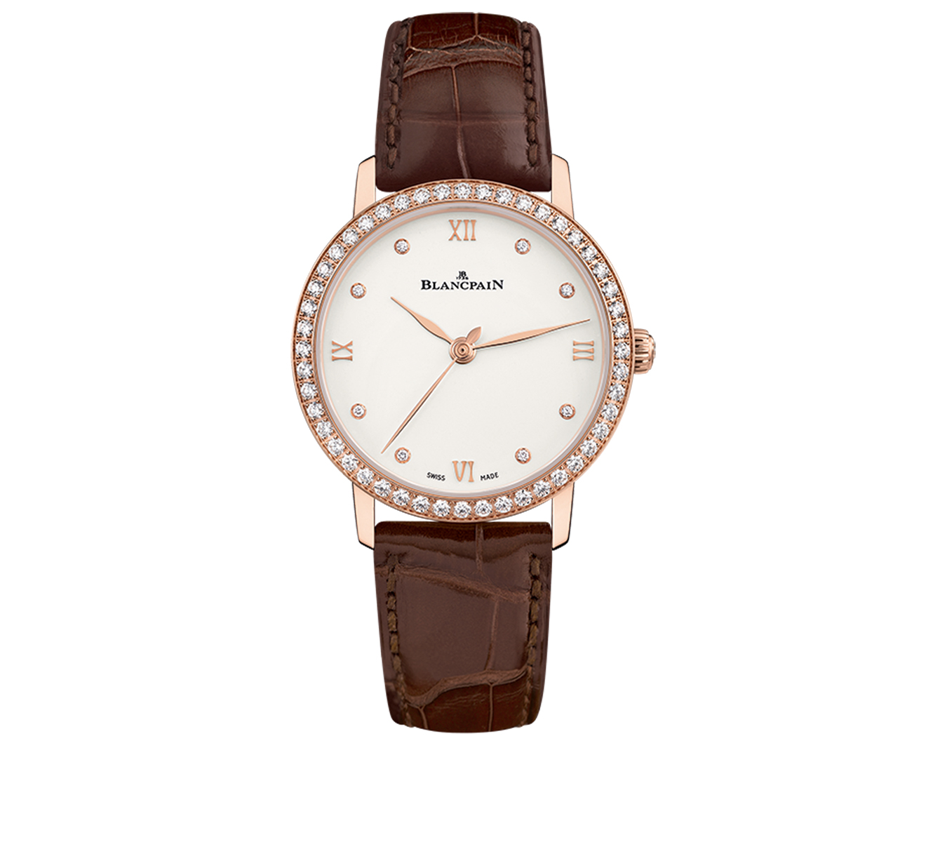 Часы Women Blancpain Villeret 6104 2987 55A - фото 1 – Mercury