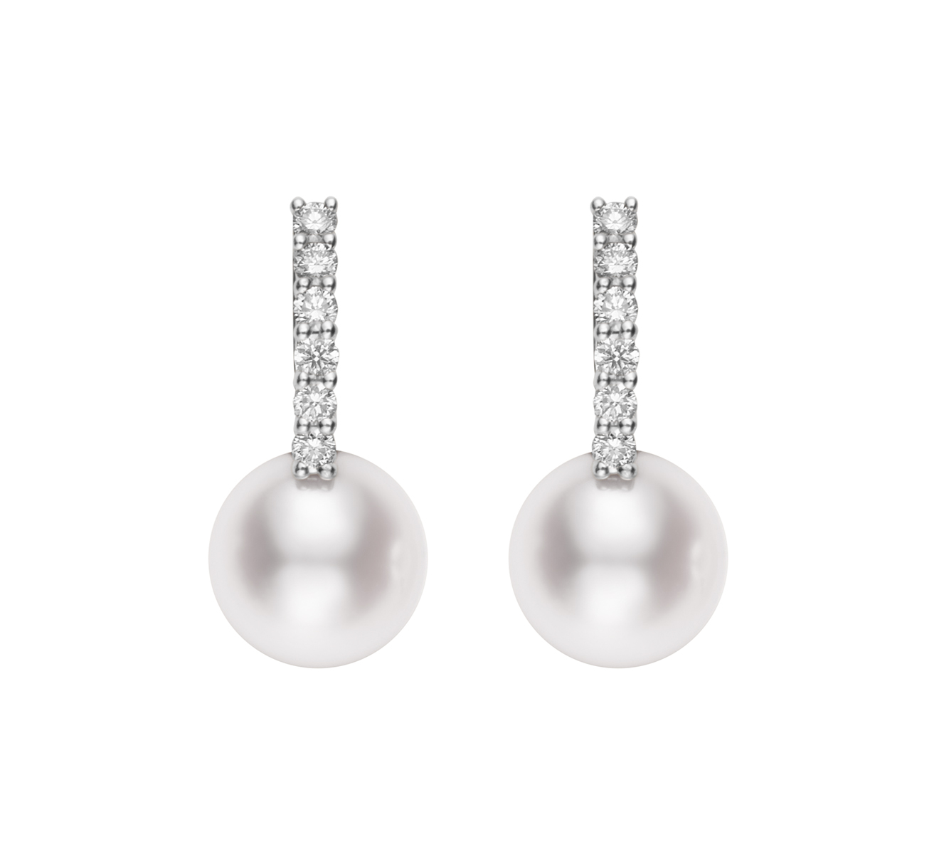 Серьги MIKIMOTO Classic MEA 10228 ADXW - фото 1 – Mercury