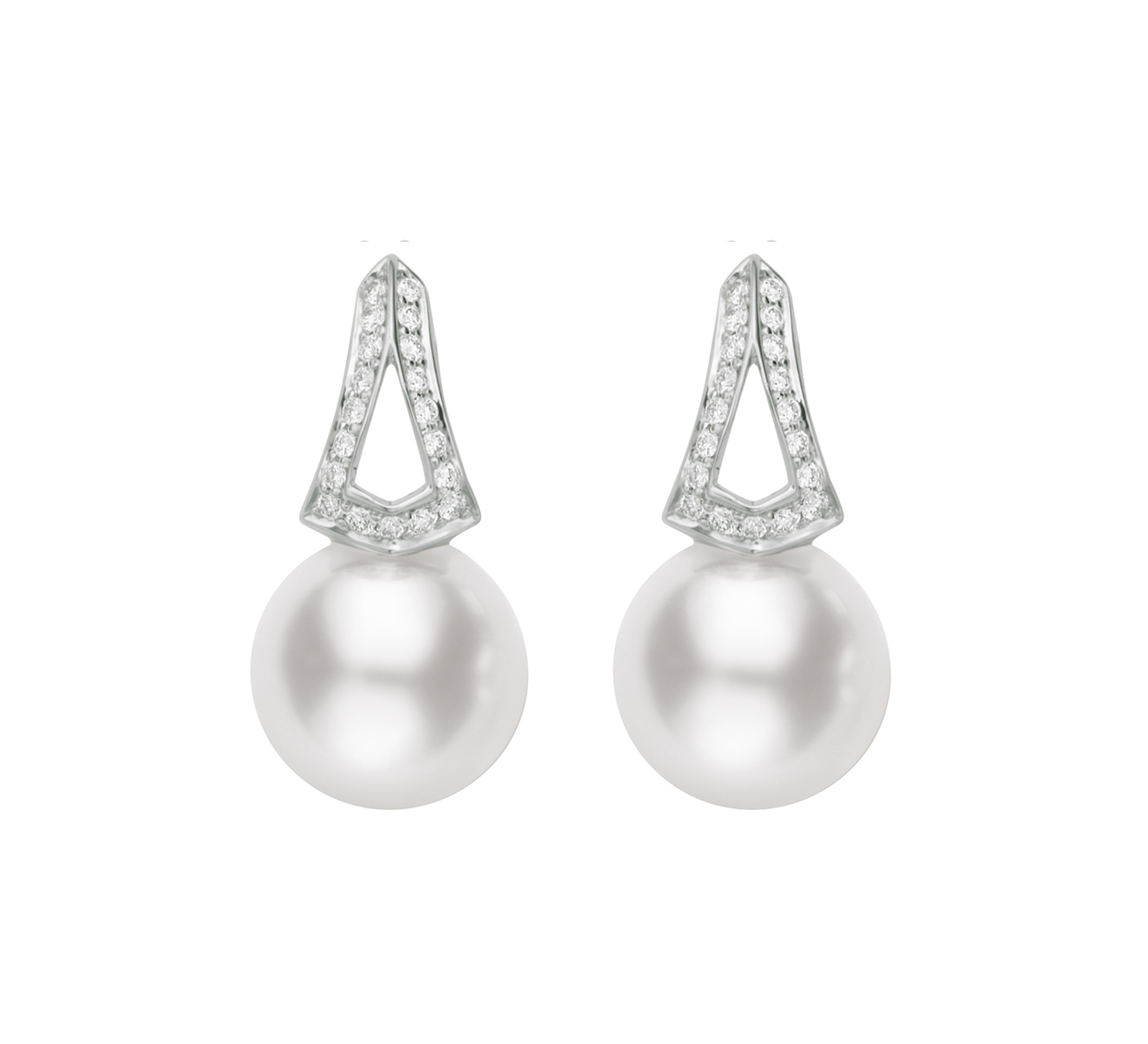 Серьги MIKIMOTO Classic MEA 10230 ADXW - фото 1 – Mercury