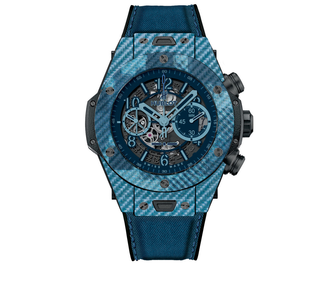 Часы Unico Italia Independent Blue Camo HUBLOT Big Bang 411.YL.5190.NR.ITI16 - фото 1 – Mercury