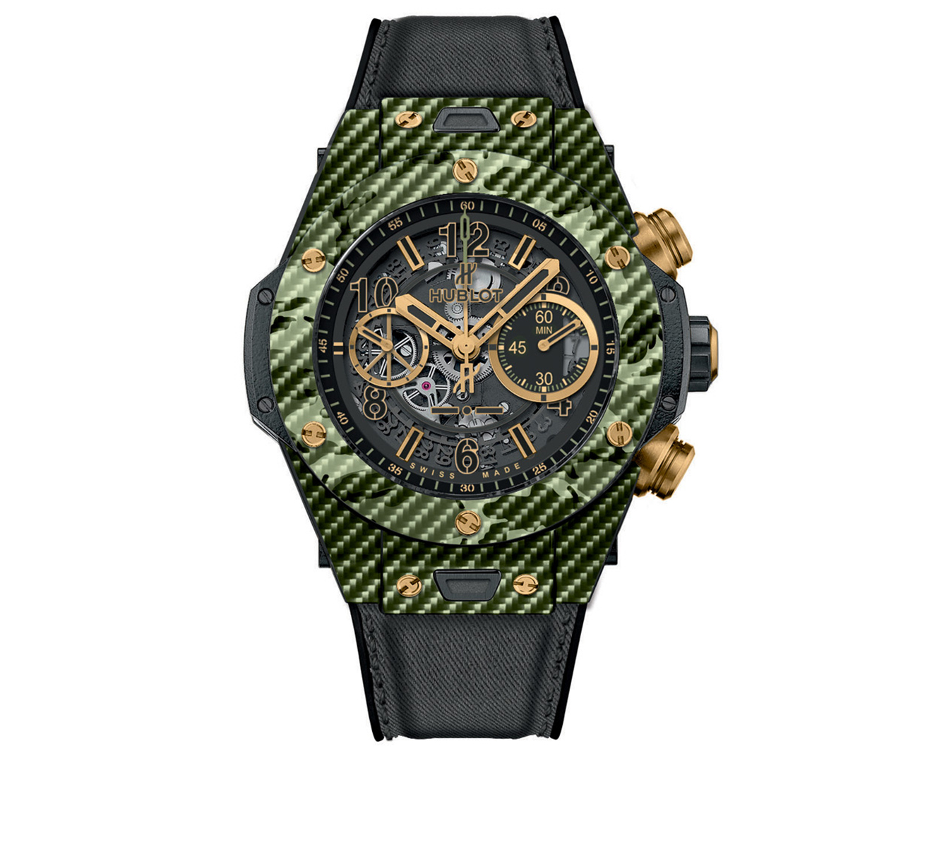 Часы Unico Italia Independent Green HUBLOT Big Bang 411.YG.1198.NR.ITI16 - фото 1 – Mercury