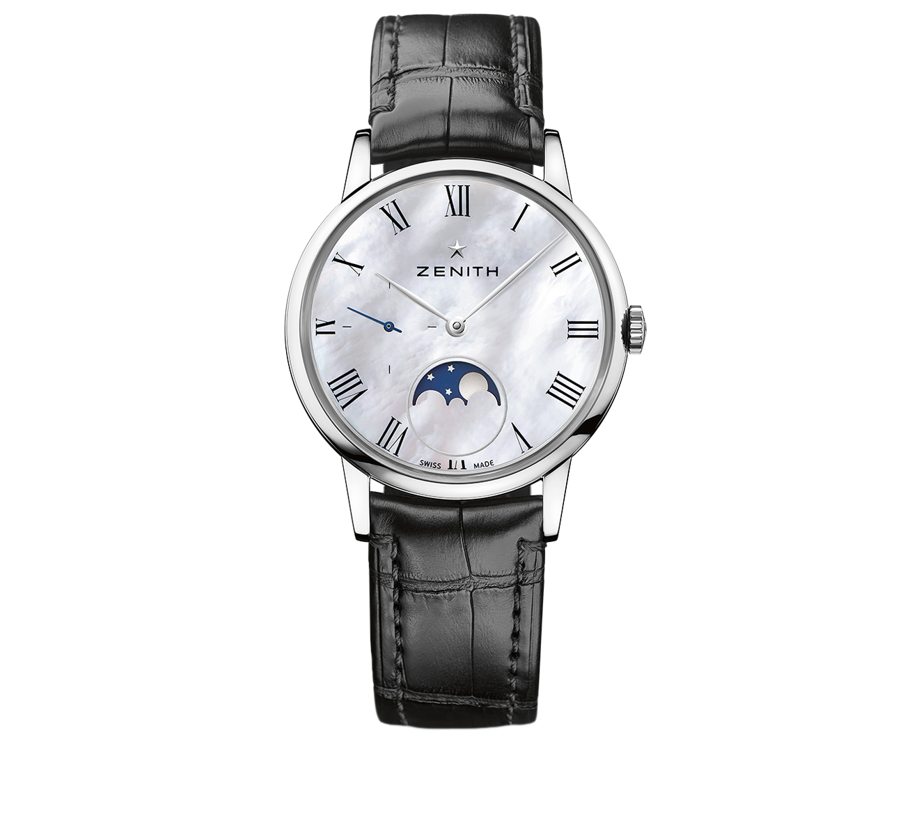 Часы Ultra Thin Lady Moonphase ZENITH Elite 03.2320.692/81.C714 - фото 1 – Mercury