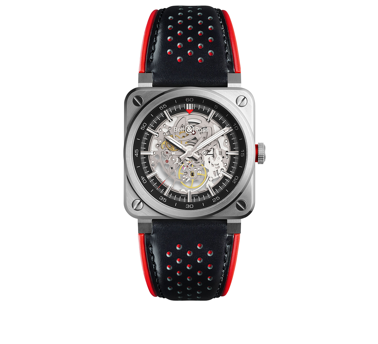 Часы Aero GT Skeleton Bell&Ross BR 03 BR0392-SC/SCA - фото 1 – Mercury