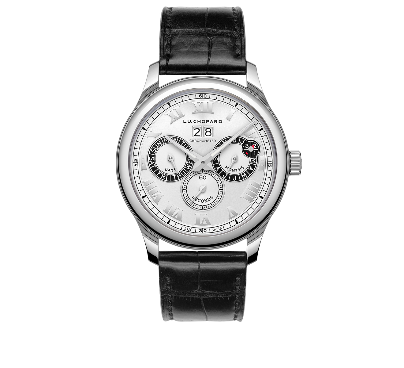 Часы Perpetual Twin Chopard L.U.C Complications 168561-3001 - фото 1 – Mercury