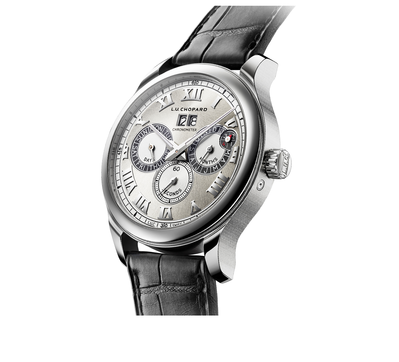 Часы Perpetual Twin Chopard L.U.C Complications 168561-3001 - фото 2 – Mercury