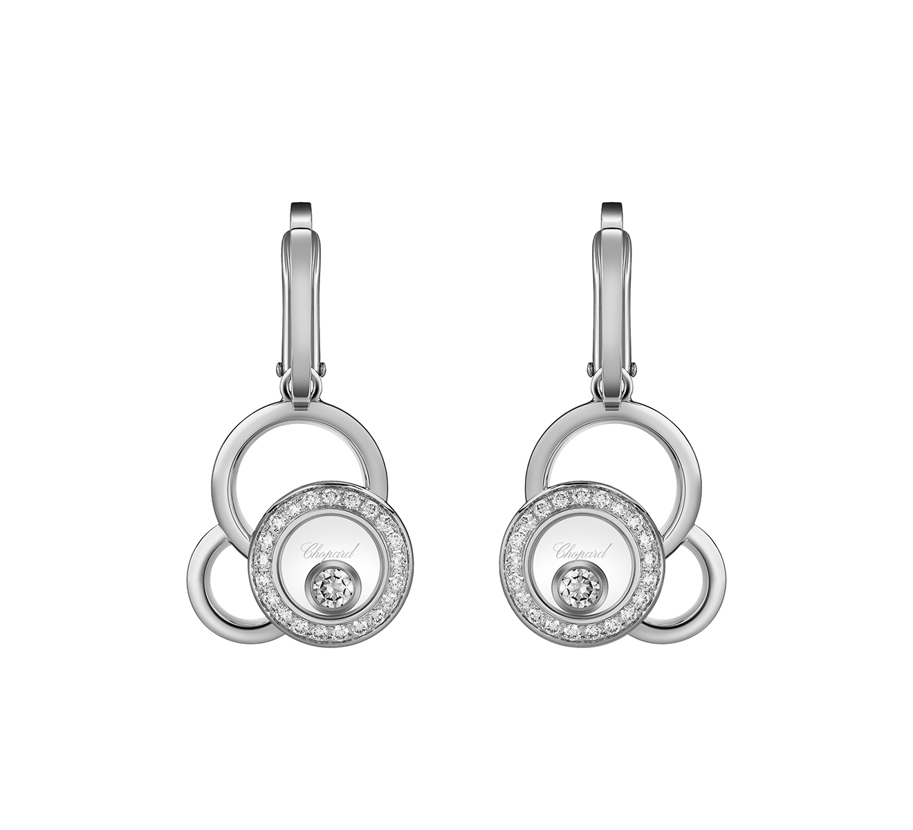 Серьги Happy Dreams Chopard Happy Diamonds 839769-1002 - фото 1 – Mercury
