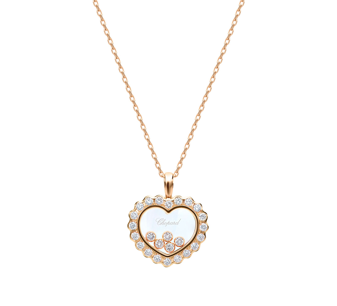 Кулон Icons Heart Chopard Happy Diamonds 799471-5001 - фото 1 – Mercury