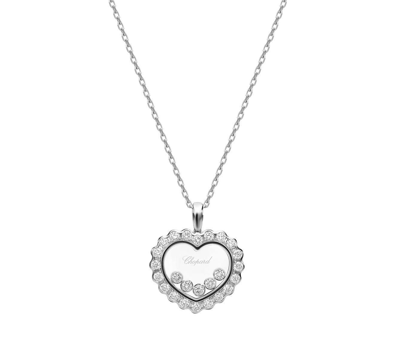 Кулон Icons Heart Chopard Happy Diamonds 799471-1001 - фото 1 – Mercury