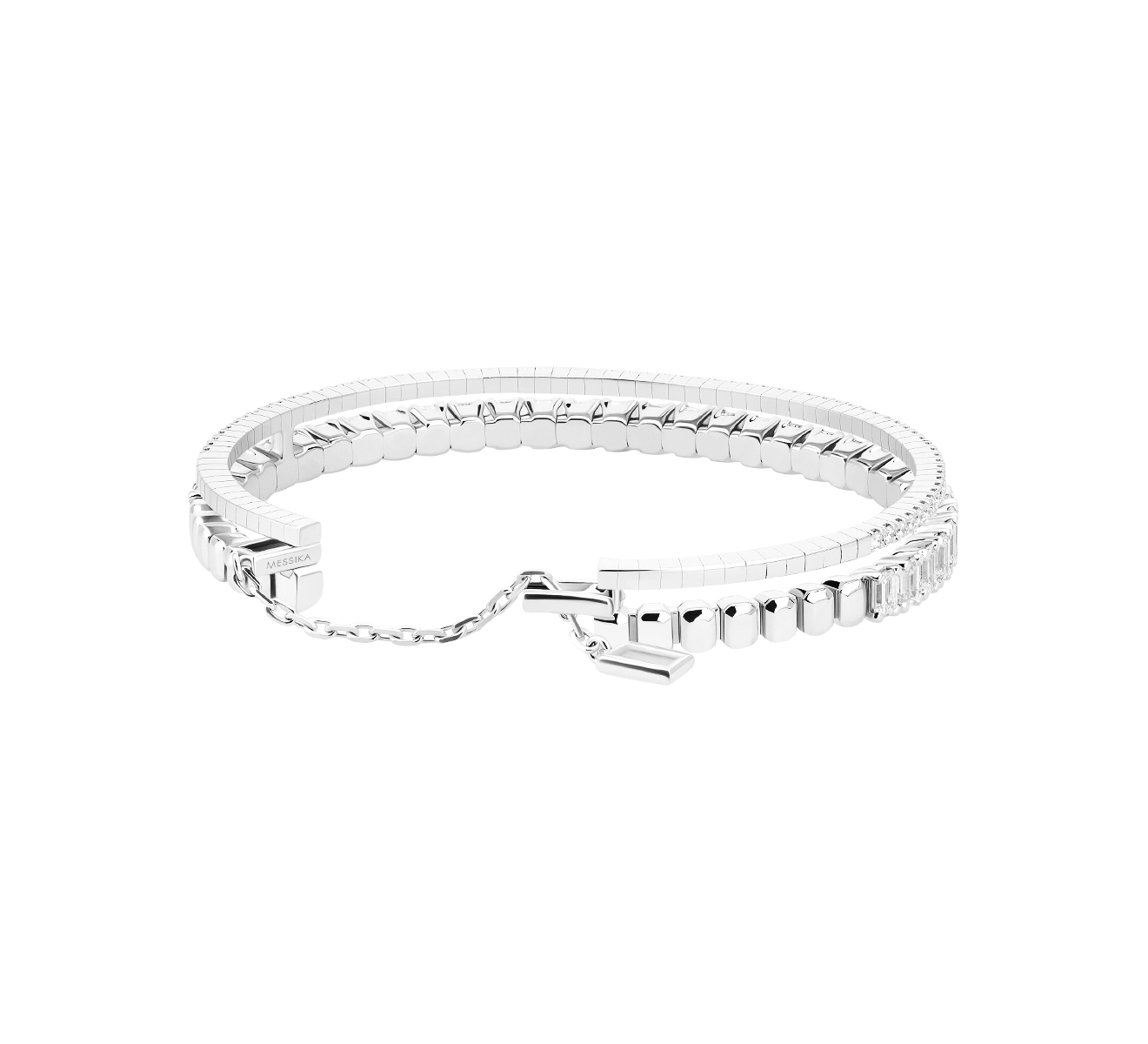 Браслет MESSIKA Skinny 06557-WG-M - фото 2 – Mercury