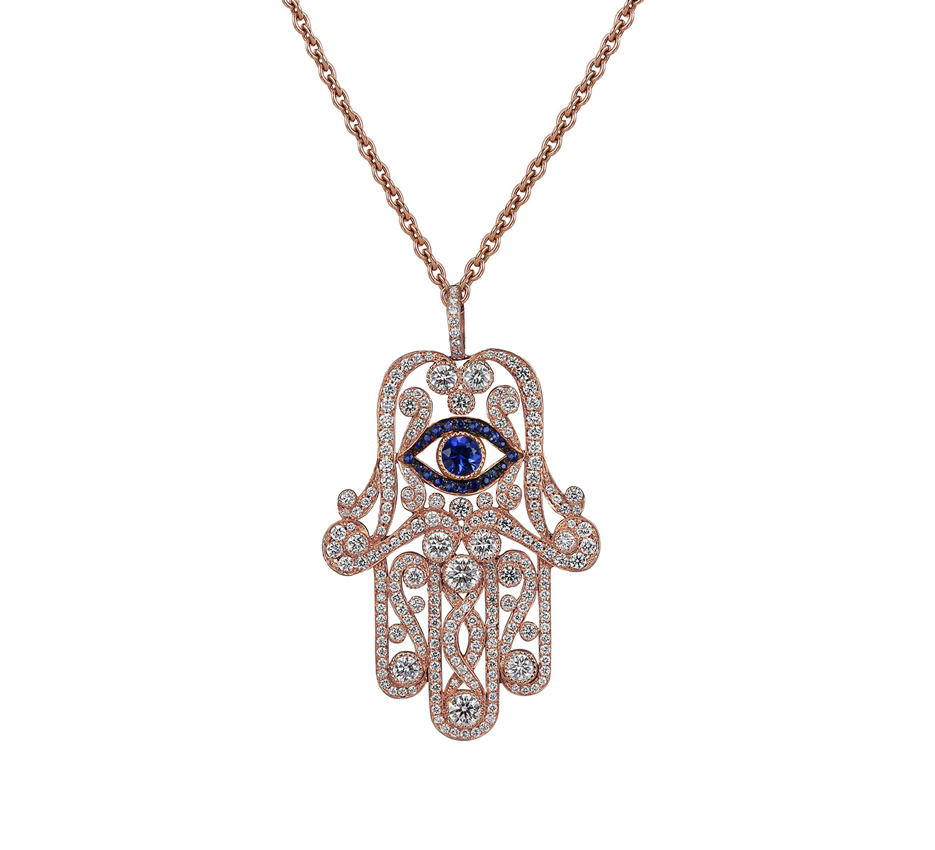 Кулон Jacob&Co Hamsa 91536427 - фото 1 – Mercury