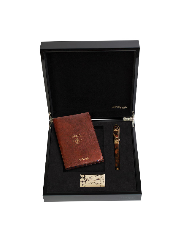 Подарочный набор Vitruvian Man: перьевая ручка, блокнот