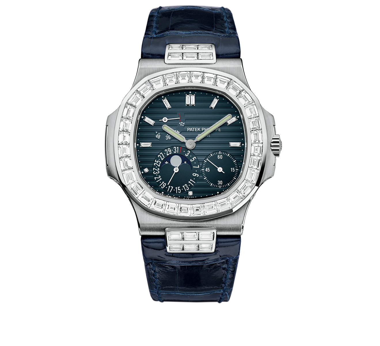 Часы White Gold PATEK PHILIPPE Nautilus 5724 G-001 - фото 1 – Mercury