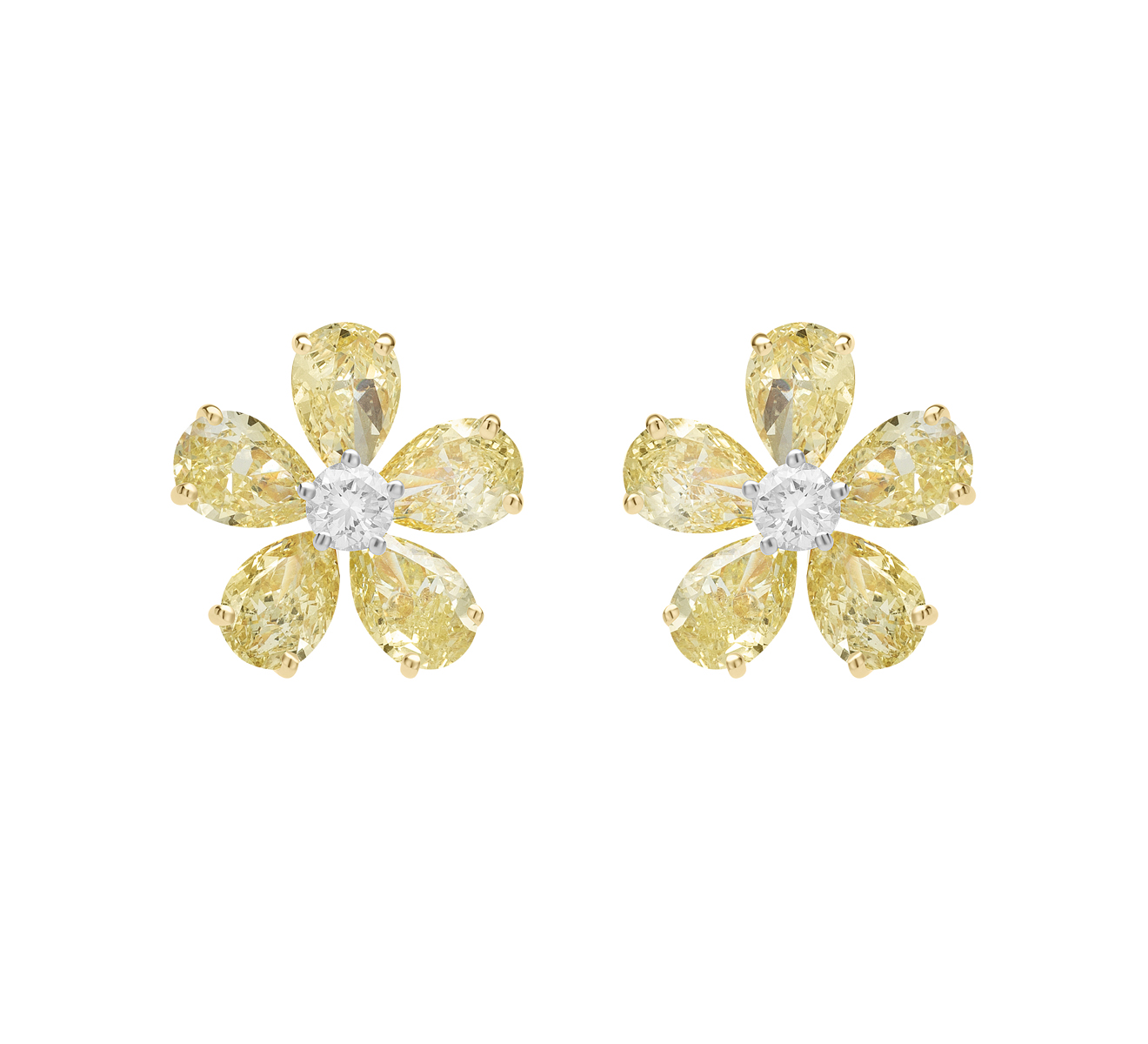 Серьги Mercury Flower ME20990YYD - фото 1 – Mercury