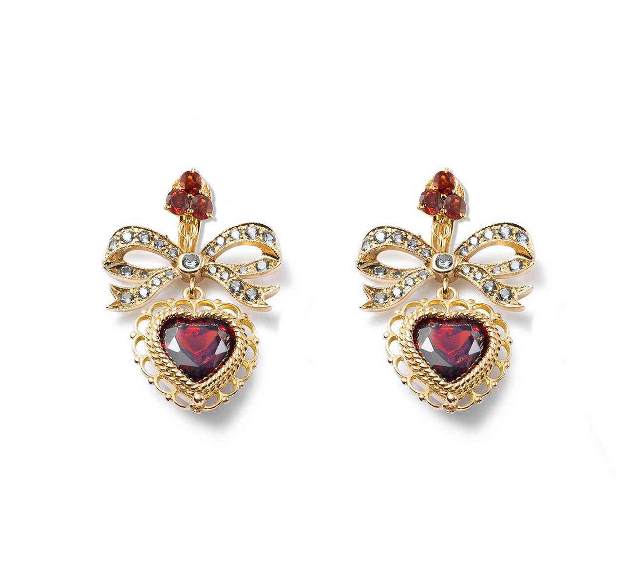 Серьги DOLCE&GABBANA Love WEKL1G WGAR4 Z0000 - фото 1 – Mercury