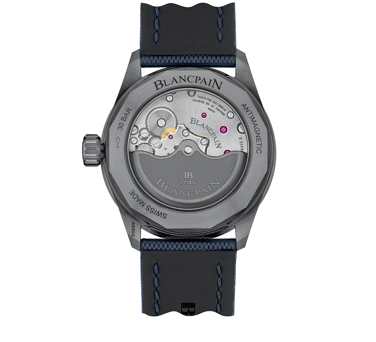 Часы Bathyscaphe Blancpain Fifty Fathoms 5000 0240 O52A - фото 2 – Mercury