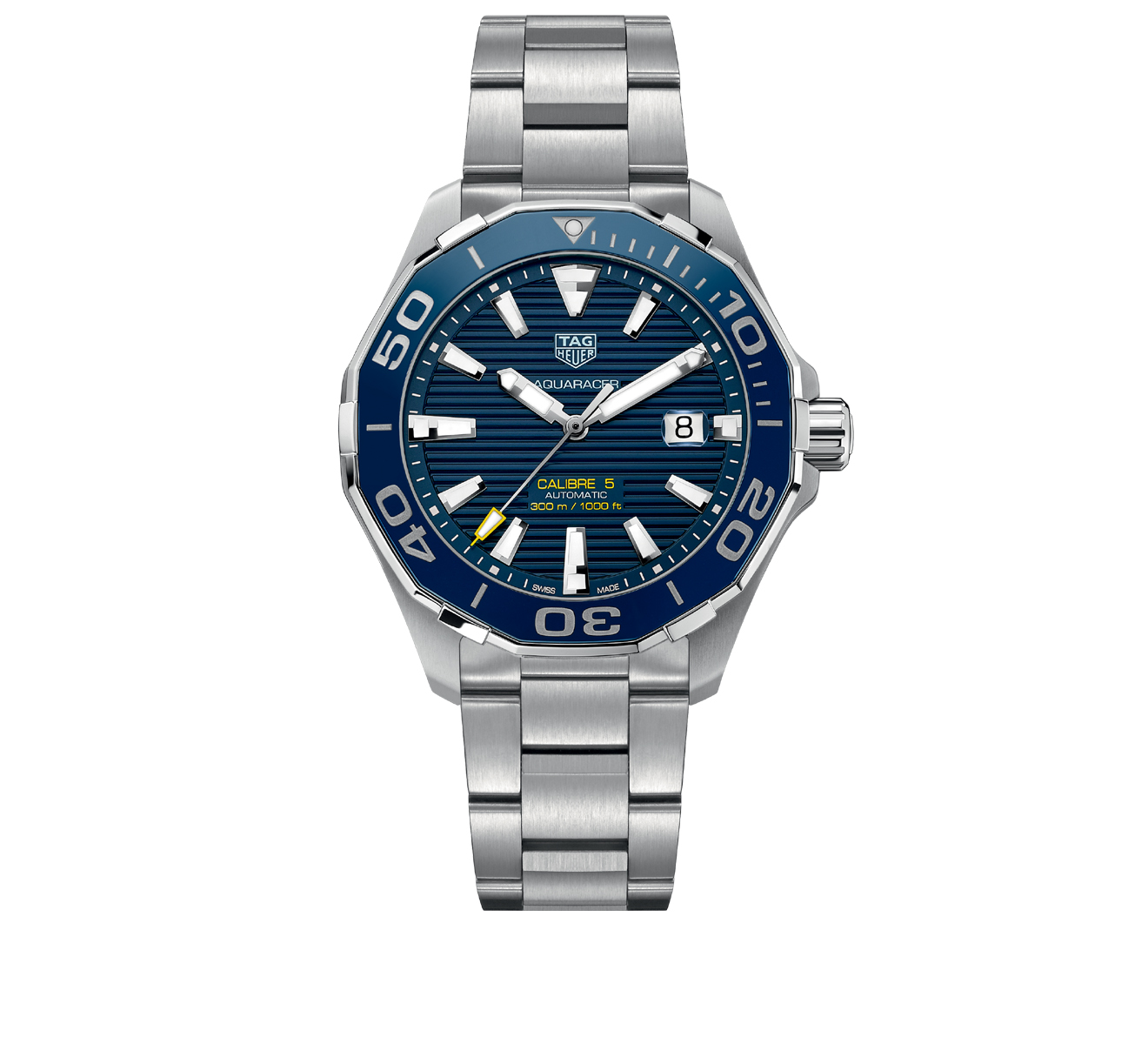 Часы Calibre 5 TAG Heuer Aquaracer WAY201B.BA0927 - фото 1 – Mercury