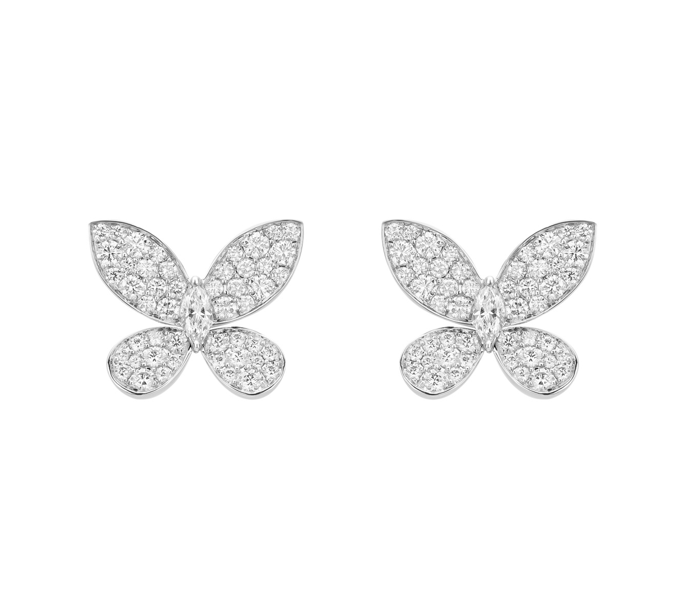 Серьги GRAFF Butterfly RGE 1152 - фото 1 – Mercury