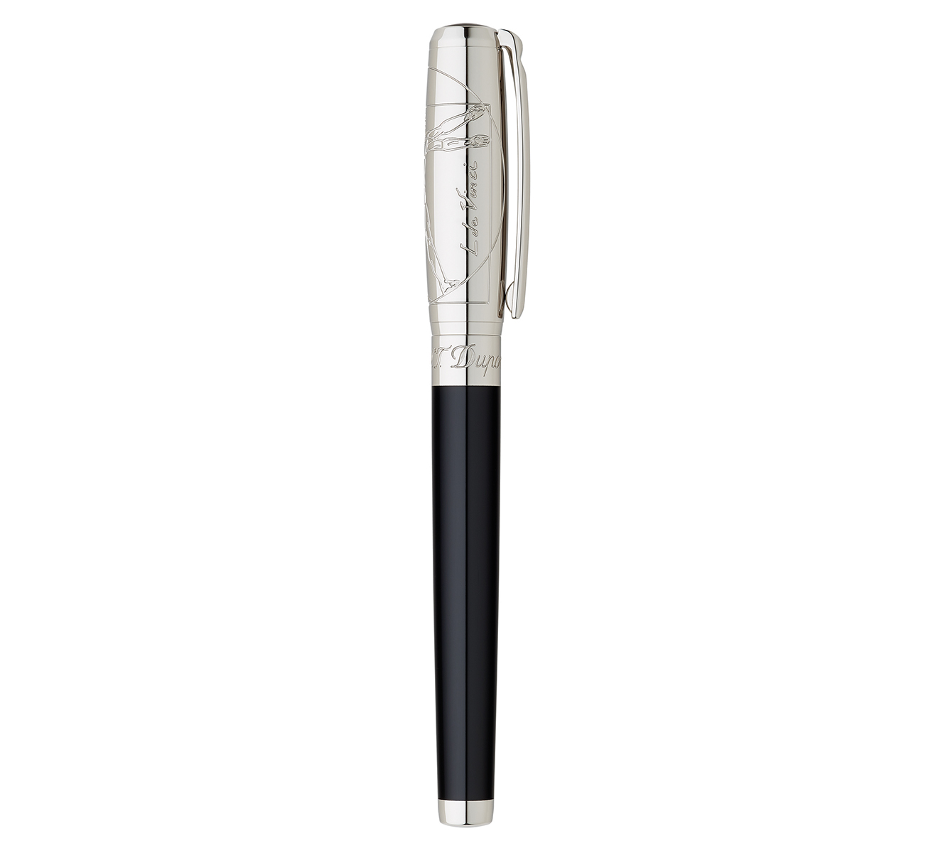 Перьевая ручка Premium S.T. Dupont Vitruvian Man 410036 - фото 1 – Mercury