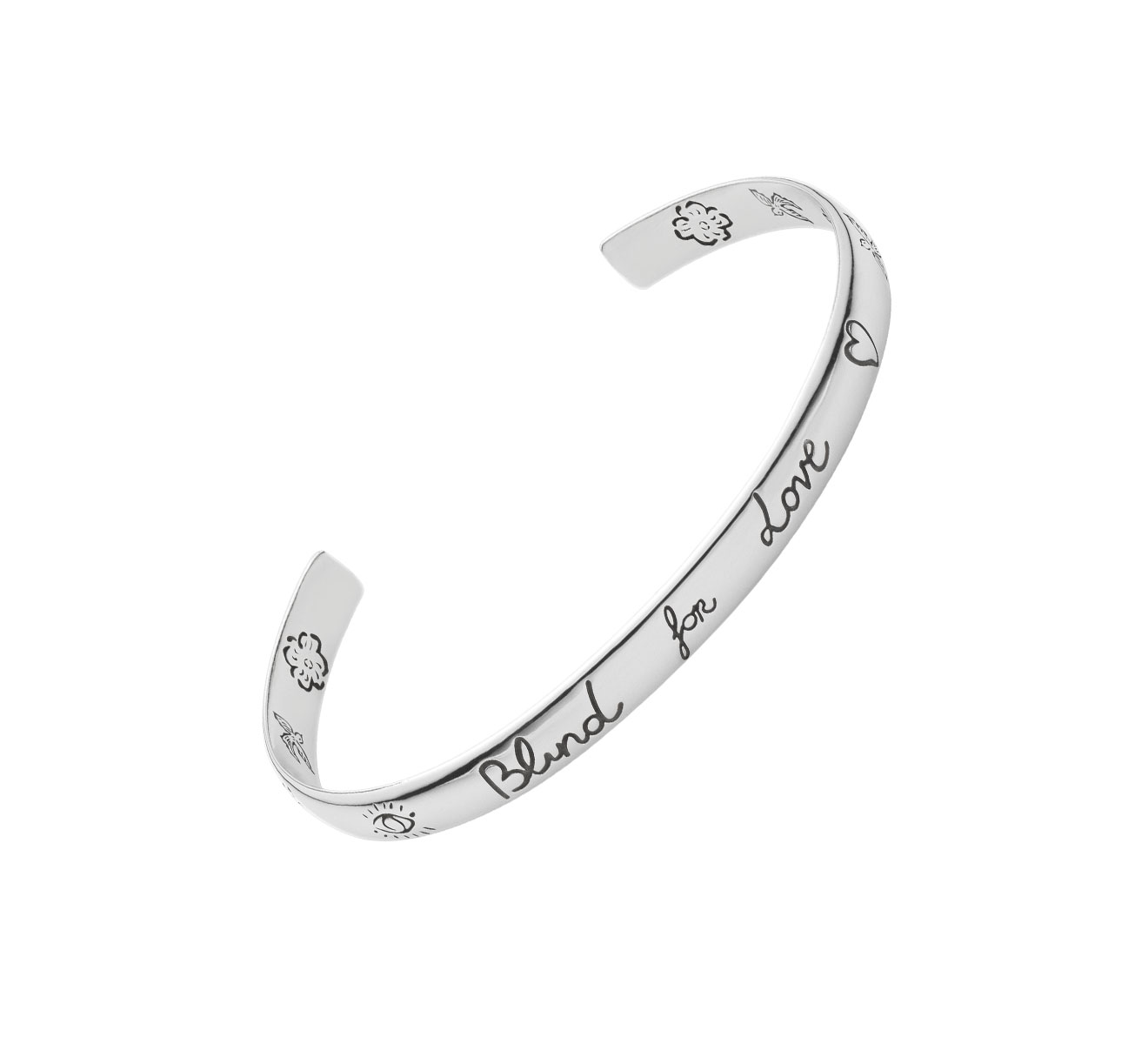 gucci blind for love bracelet