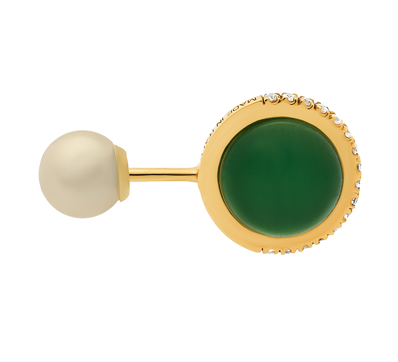 Серьга Delfina Delettrez Anatomik MED5009.A - фото 1 – Mercury