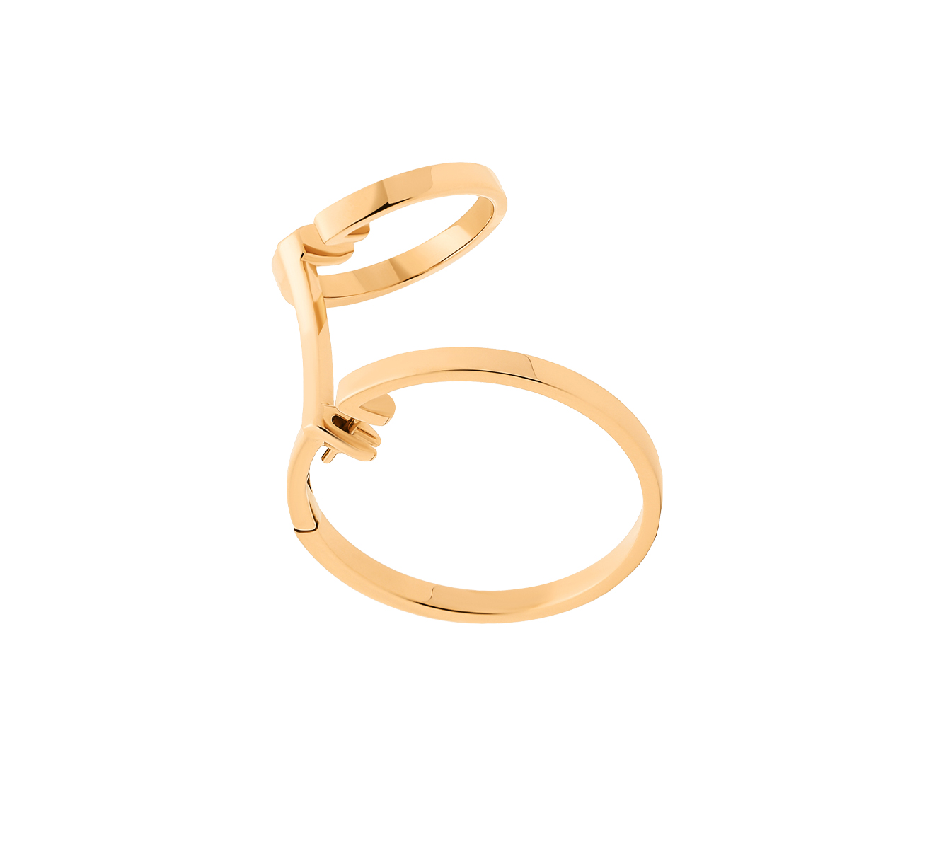 Серьга-каффа Repossi Berbere Elliptiques EA/AL25G - фото 2 – Mercury