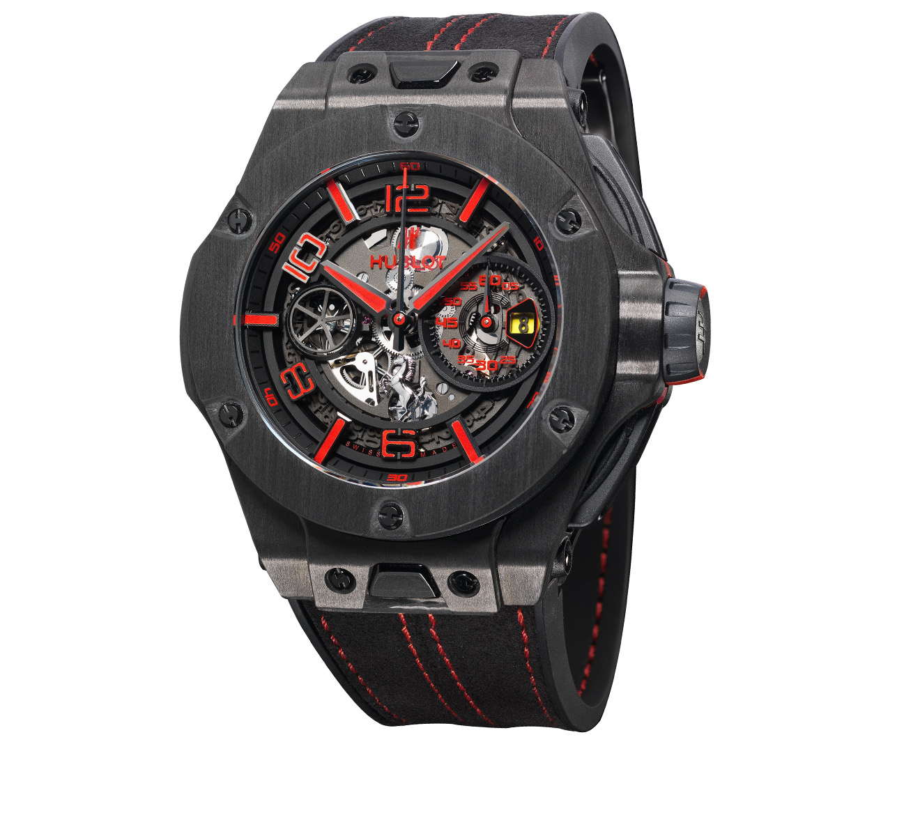 Часы Ferrari Carbon HUBLOT Big Bang 402.QU.0113.WR - фото 2 – Mercury