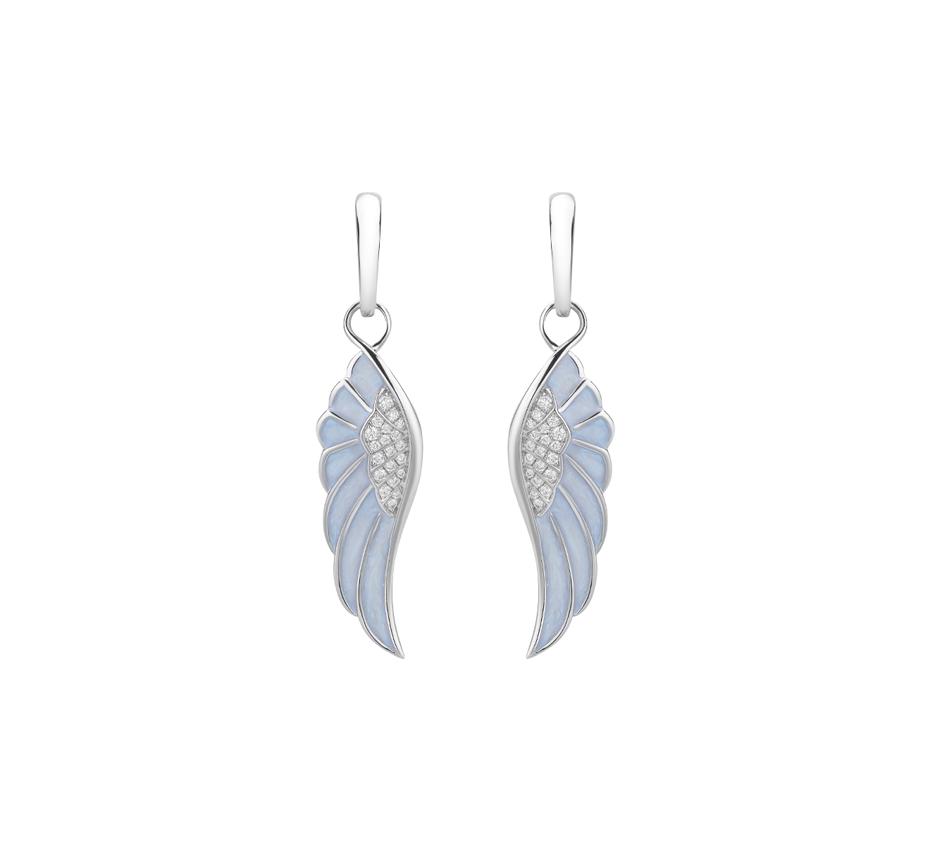 Серьги GARRARD Wings Reflection 2014697 - фото 1 – Mercury